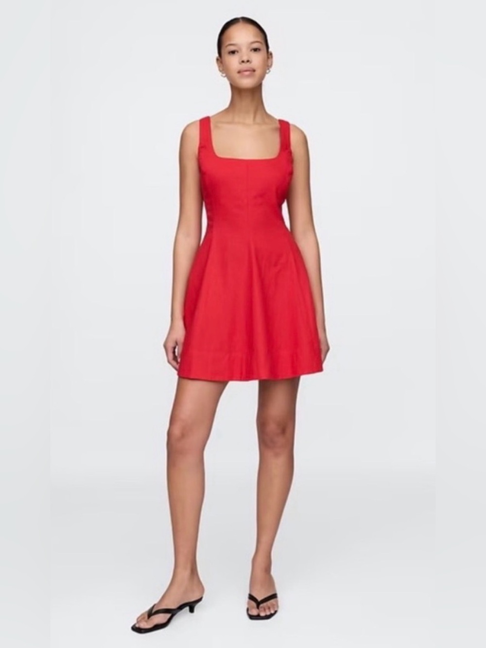 Gap linen blend mini dress